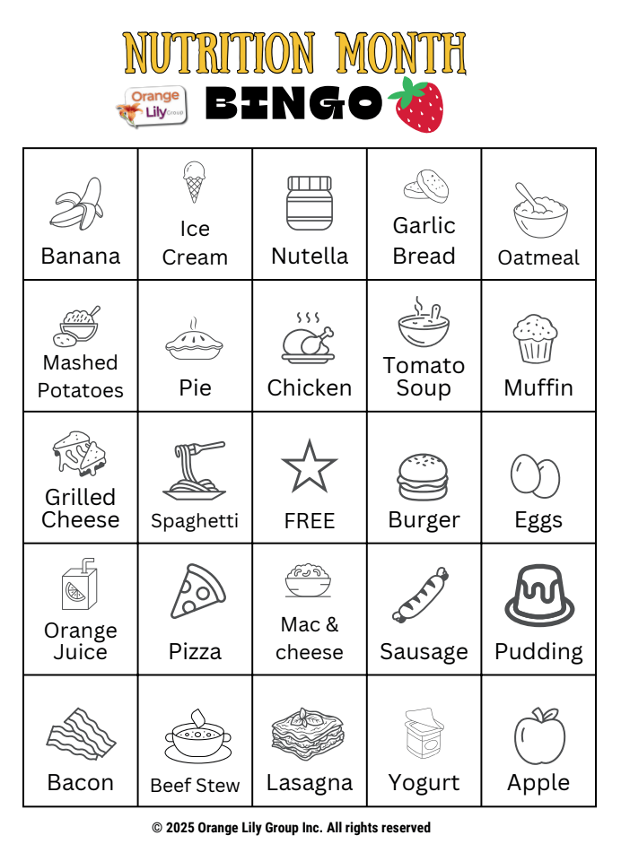 nutrition-month-bingo